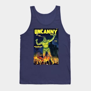 Uncanny Magazine Cover April 1942 Tank Top